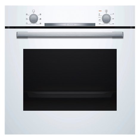Bosch | HBA530BW0S | Oven | 71 L | A | Multifunctional | EcoClean | Push pull buttons | Height 60 cm | Width 60 cm | White